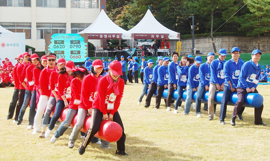 10인 튜브봉릴레이